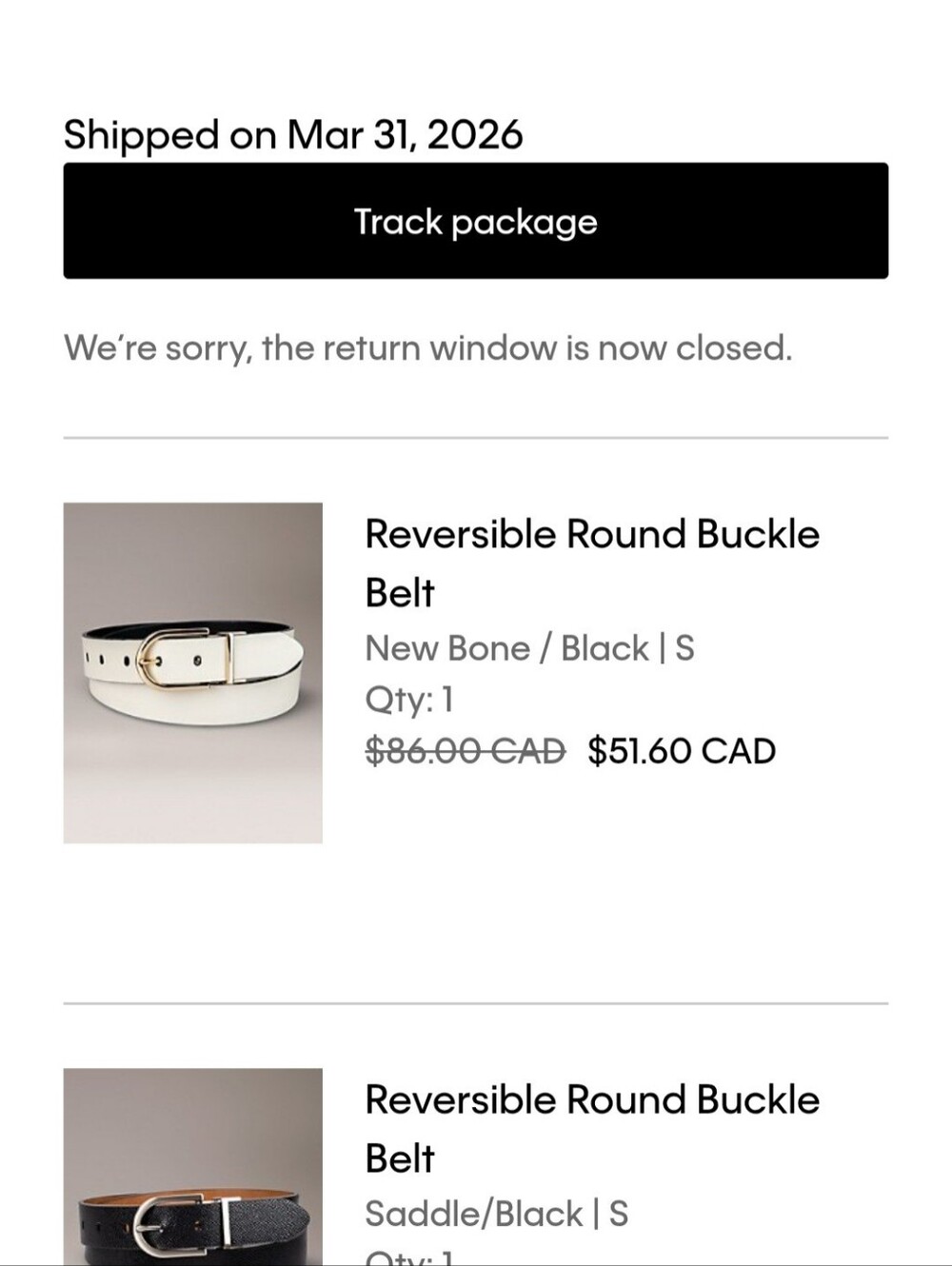 Pair (2) Calvin Klein Reversible Leather Belts Black/Bone, Textured Black/Saddle
